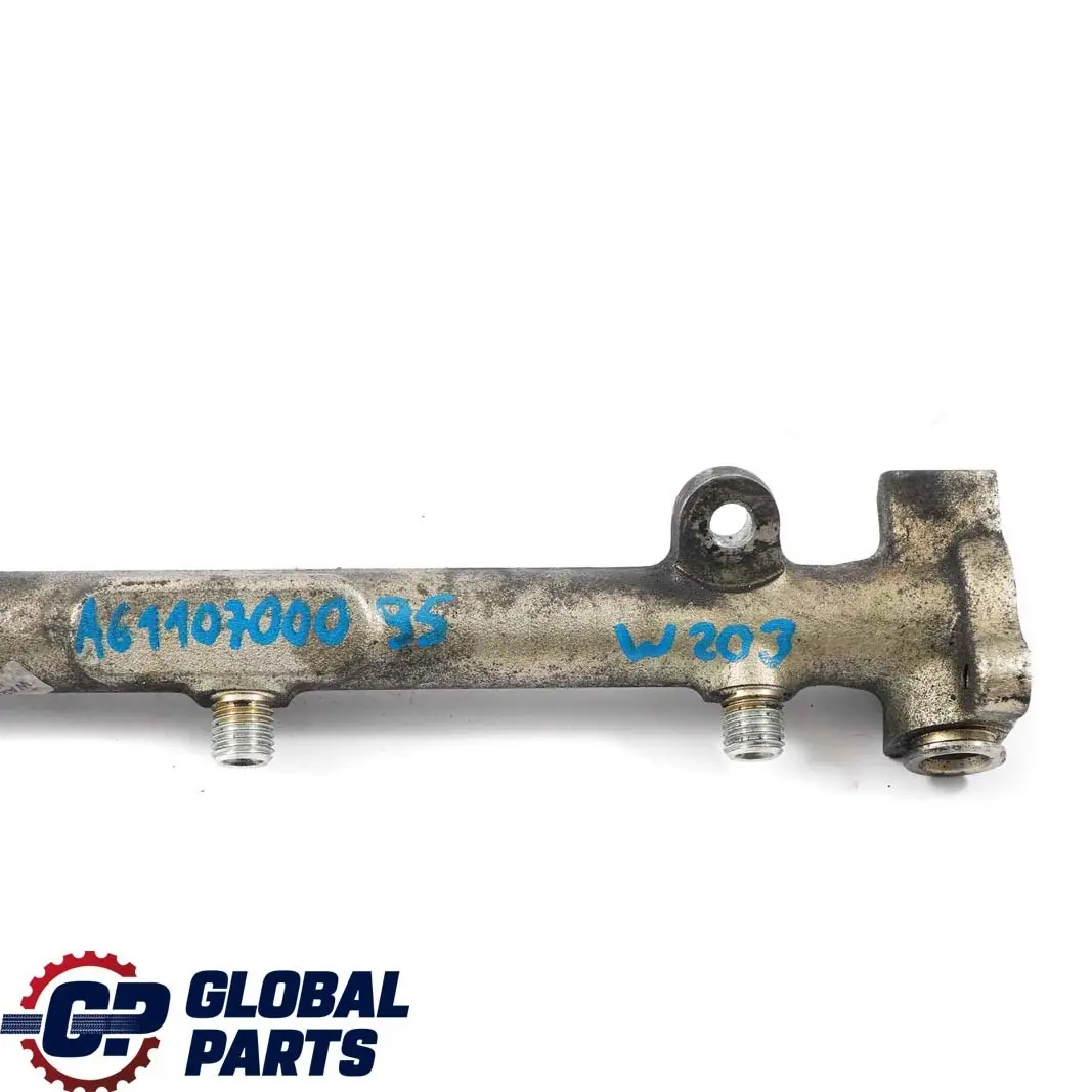 Mercedes W202 W203 W210 OM611 Fuel Injector Rail Distributor Line - SKU A6110700095 - Part number A6110700095