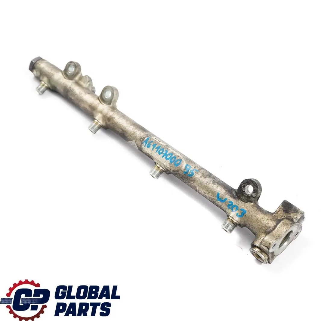 OM611 Fuel Injector Rail Distributor Line to Mercedes W202 W203 W210 with Part number A6110700095 Mercedes W202 W203 W210 OM611 Fuel Injector Rail Distributor Line - SKU A6110700095 - Part number A6110700095