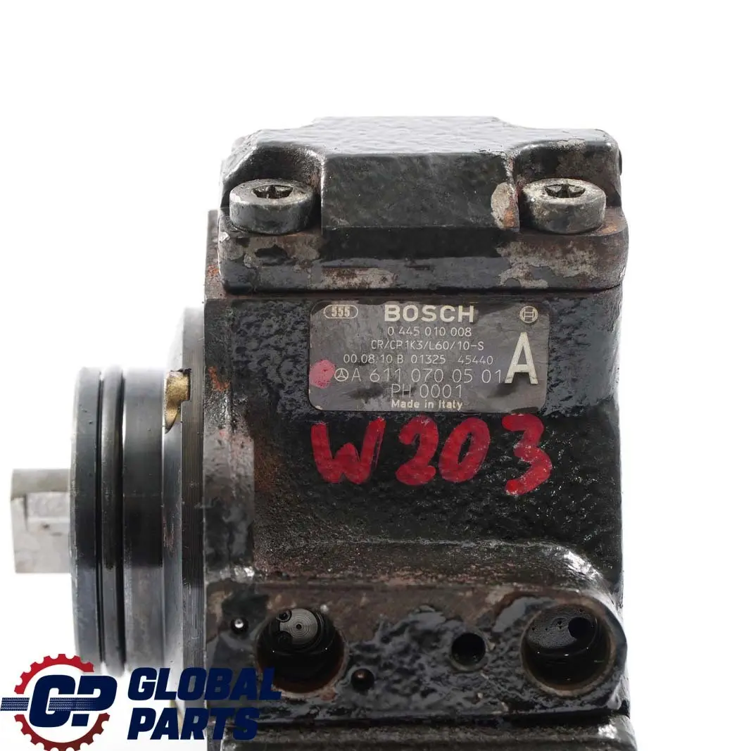 Mercedes W168 W202 W210 OM611 OM668 High Pressure Fuel Pump - SKU A6110700501 - Part number A6110700501