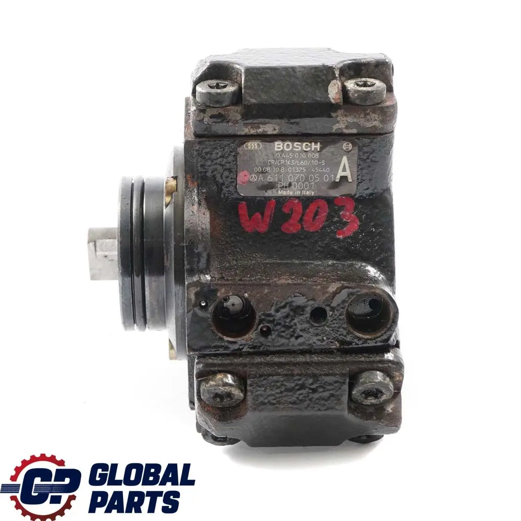 Mercedes W168 W202 W210 OM611 OM668 High Pressure Fuel Pump - SKU A6110700501 - Part number A6110700501