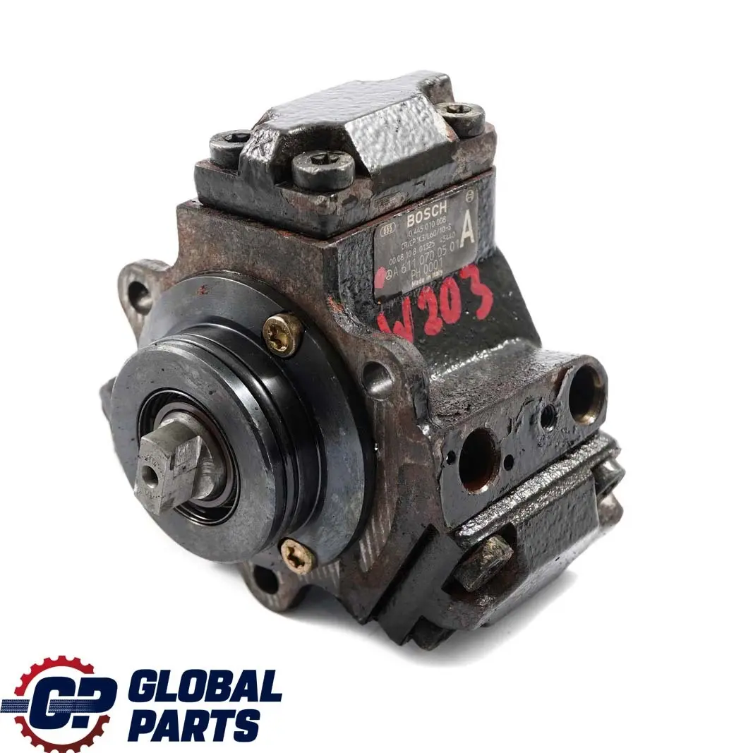 Mercedes W168 W202 W210 OM611 OM668 High Pressure Fuel Pump - SKU A6110700501 - Part number A6110700501