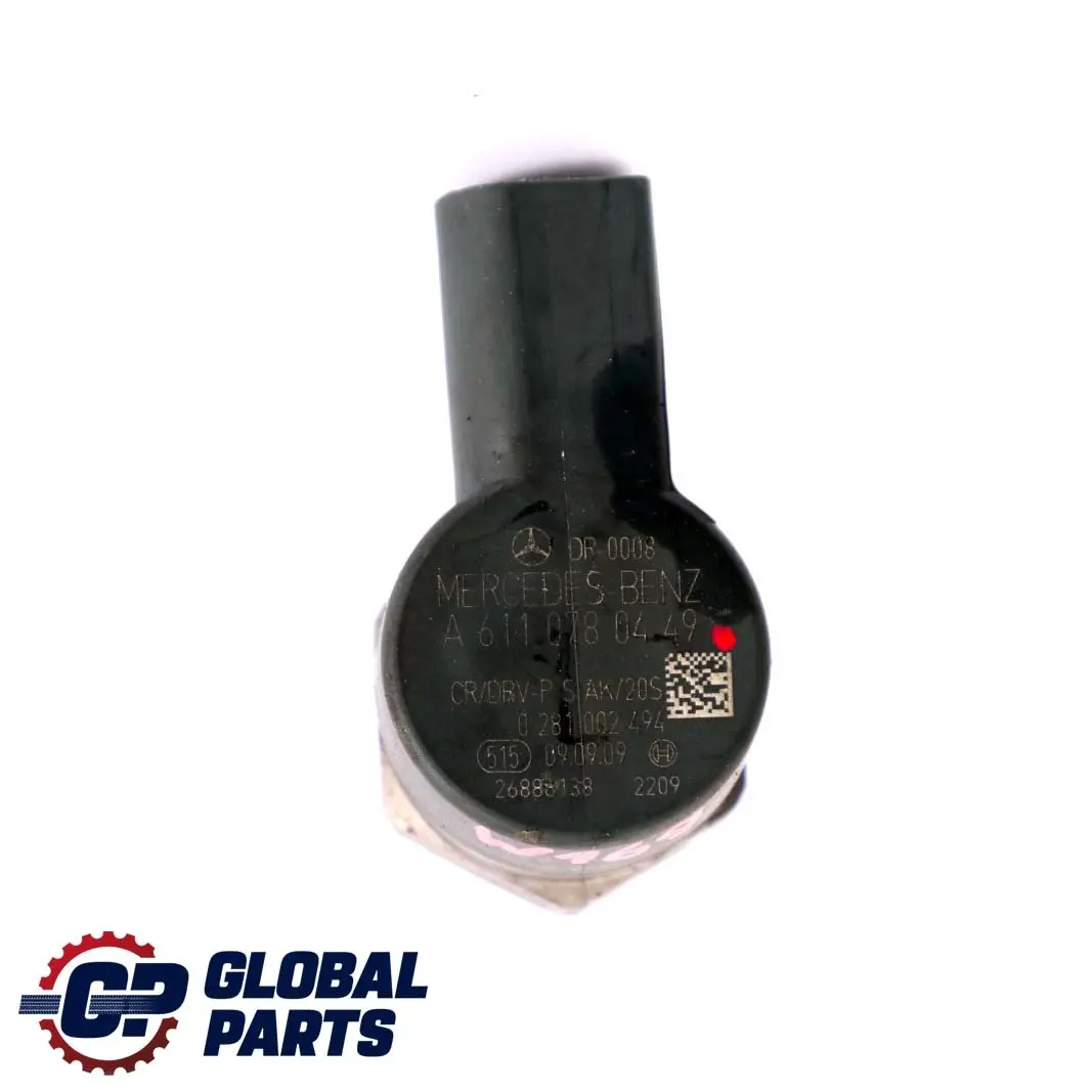  Mercedes-Benz A B Class W169 W245 Fuel Injection Rail Valve Diesel - SKU A6110780449 - Part number A6110780449
