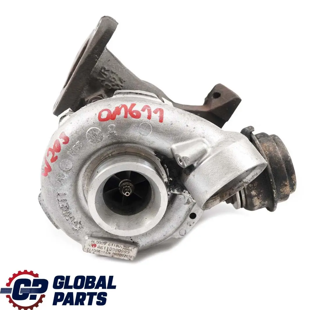 Mercedes-Benz C E W203 W210 OM611 Diesel Turbocompressore Turbo Compressore per con numero di parte A6110960999 Mercedes-Benz C E W203 W210 OM611 Diesel Turbocompressore Turbo Compressore - SKU A6110960999 - Numero di parte A6110960999