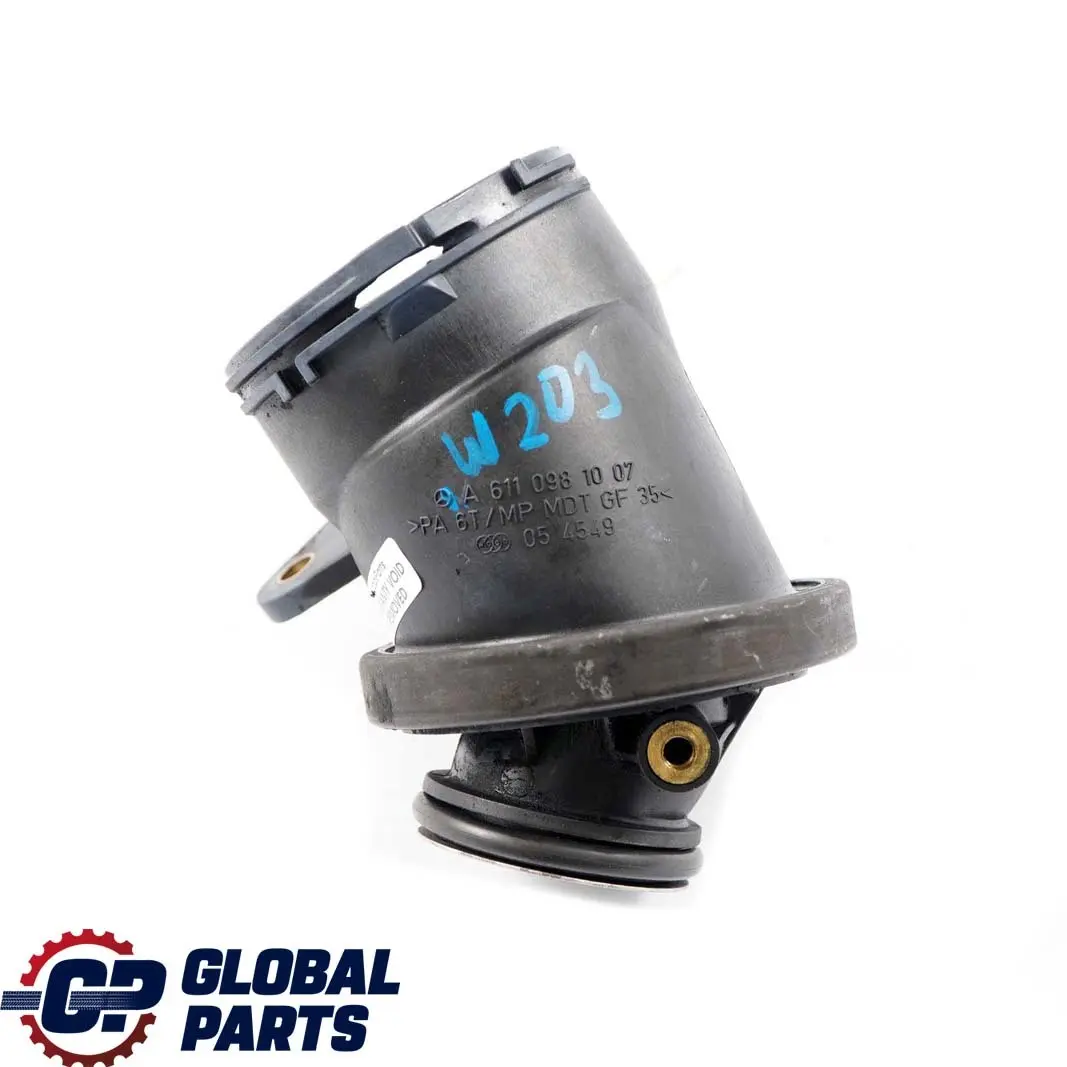 Mercedes-Benz C W203 OM611 OM612 Turbo Charger Air Intake Hose Pipe to with Part number A6110981007 Mercedes-Benz C W203 OM611 OM612 Turbo Charger Air Intake Hose Pipe - SKU A6110981007 - Part number A6110981007