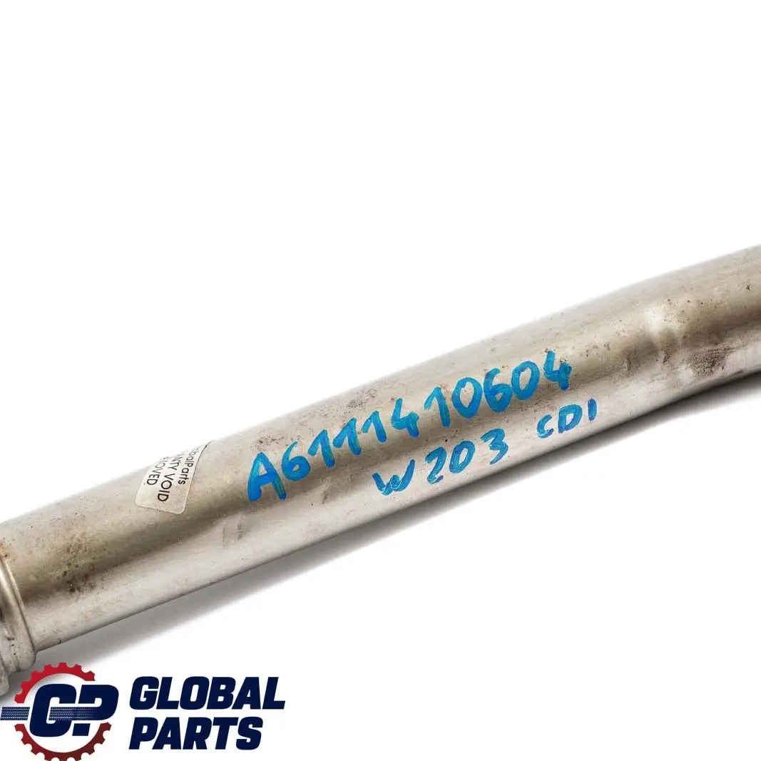 Mercedes-Benz C E Classe W203 W210 OM611 EGR Radiateur Coude de Tuyau pour à propos du numéro de pièce A6111410604 Mercedes-Benz C E Classe W203 W210 OM611 EGR Radiateur Coude de Tuyau - SKU A6111410604 - Numéro de pièce A6111410604