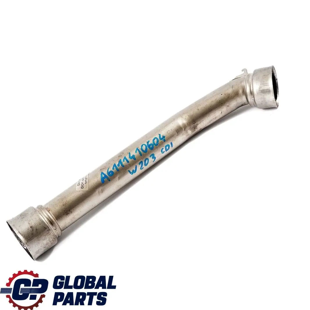  Mercedes-Benz C E Classe W203 W210 OM611 EGR Radiateur Coude de Tuyau - SKU A6111410604 - Numéro de pièce A6111410604