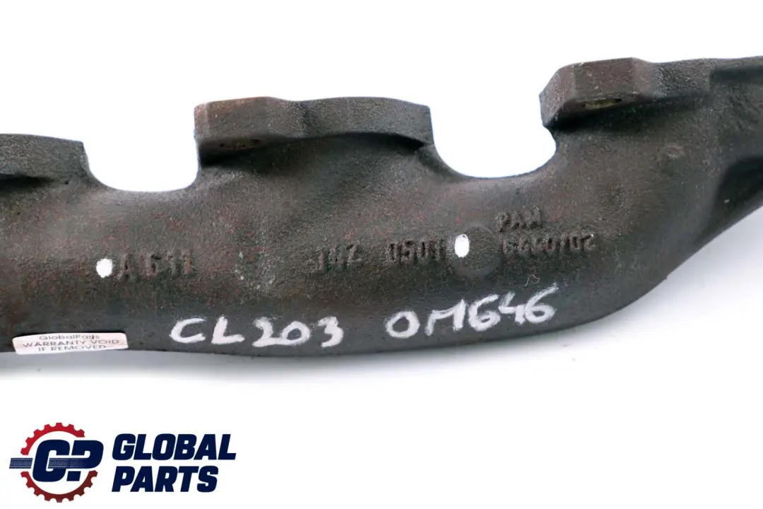 Mercedes C Classe E W203 W210 OM611 OM646 Collettore Scarico di Diesel - SKU A6111420501 - Numero di parte A6111420501