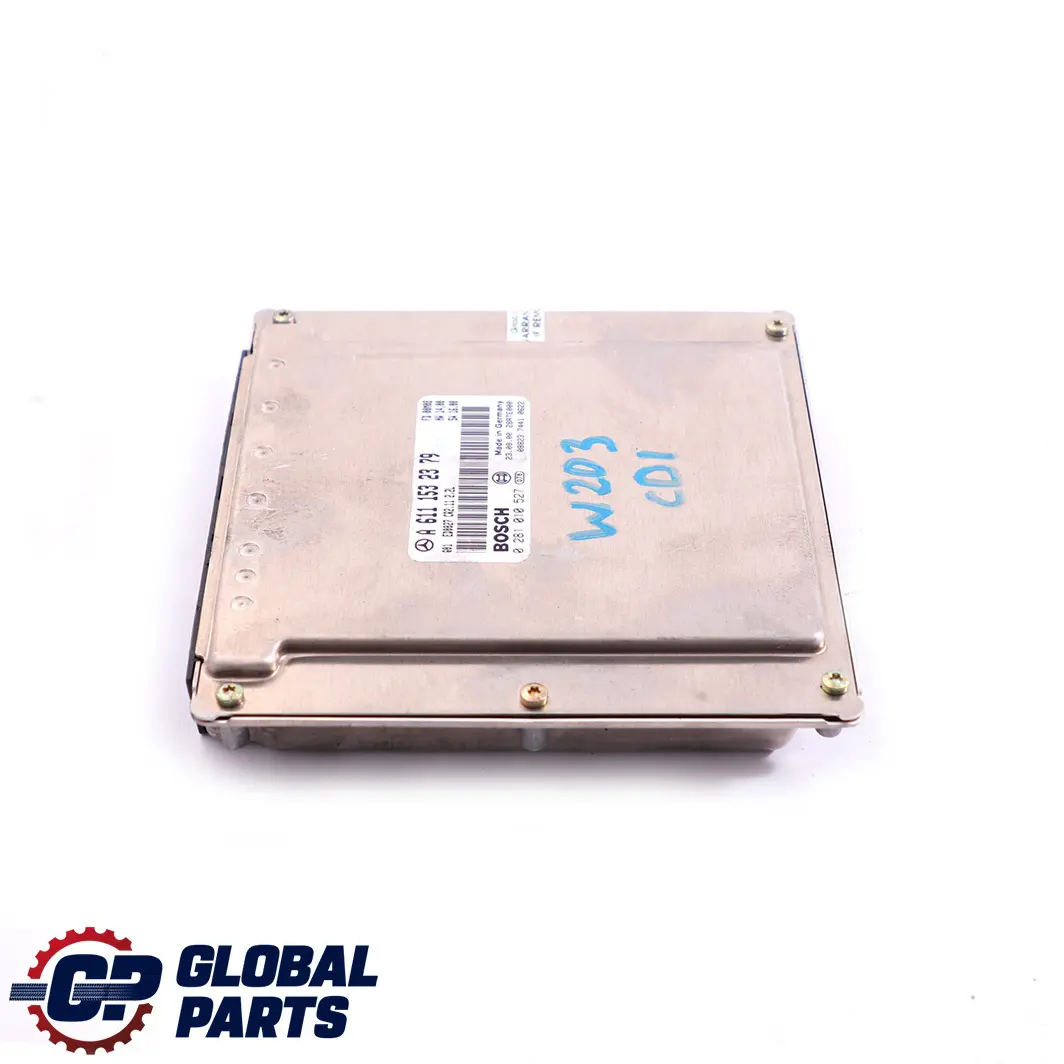 Mercedes-Benz W203 C 220 CDI OM611 Engine Control Unit Module ECU to with Part number A6111532379 Mercedes-Benz W203 C 220 CDI OM611 Engine Control Unit Module ECU - SKU A6111532379 - Part number A6111532379