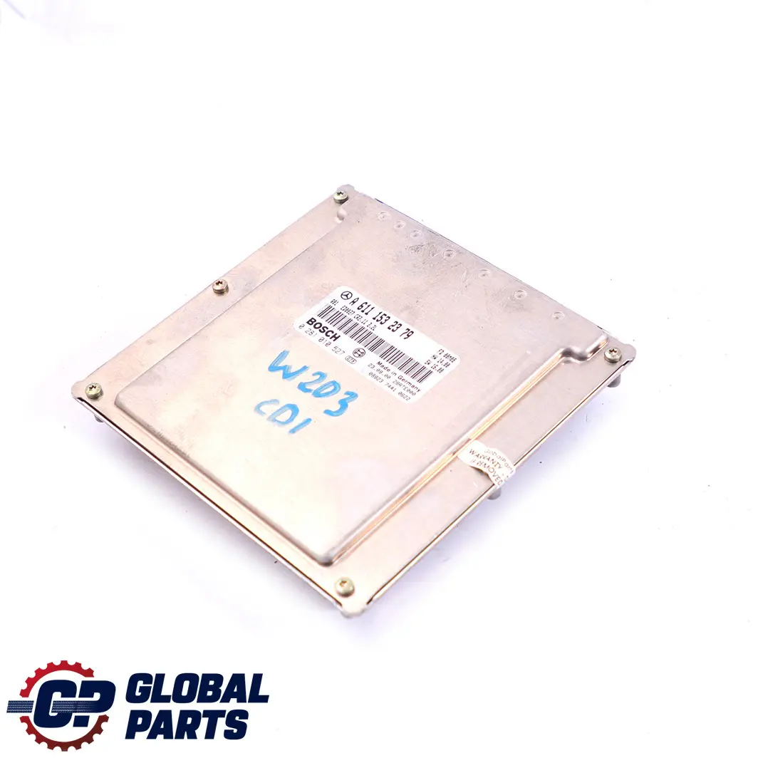Mercedes-Benz W203 C 220 CDI OM611 Engine Control Unit Module ECU to with Part number A6111532379 Mercedes-Benz W203 C 220 CDI OM611 Engine Control Unit Module ECU - SKU A6111532379 - Part number A6111532379
