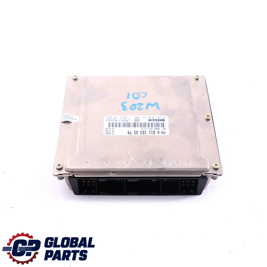  Mercedes-Benz W203 C 220 CDI OM611 Engine Control Unit Module ECU - SKU A6111532379 - Part number A6111532379