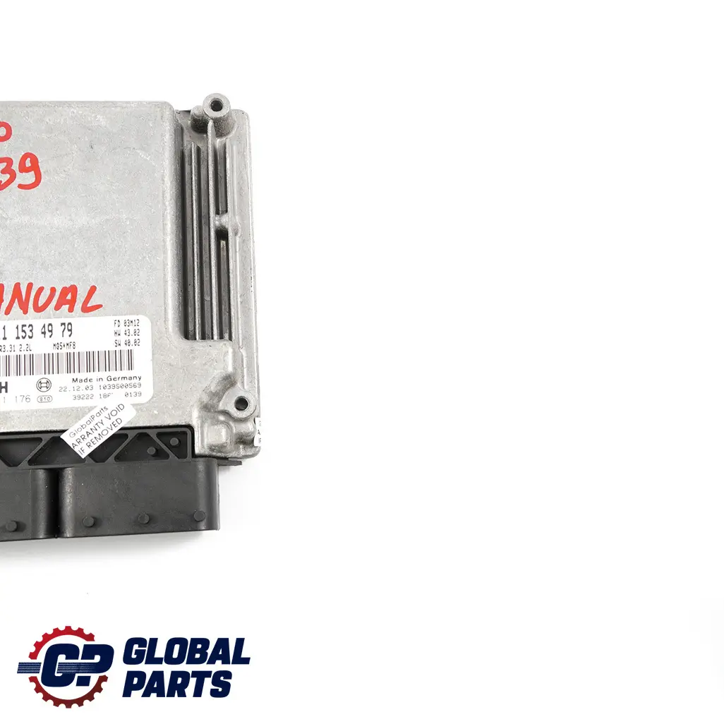 Mercedes-Benz Vito Viano W639 Engine Control Unit Module ECU Manual to with Part number A6111534979 Mercedes-Benz Vito Viano W639 Engine Control Unit Module ECU Manual - SKU A6111534979 - Part number A6111534979