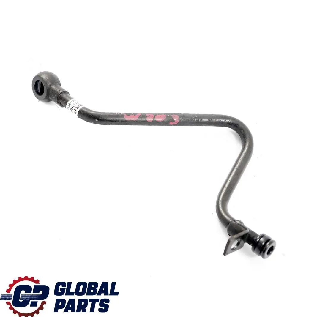 Mercedes-Benz C-Class W203 OM 611 612 Turbo Oil Feed Pipe Line  - SKU A6111800120 - Part number A6111800120