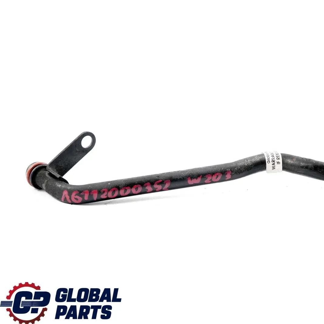 Mercedes C W203 OM 611 612 Tubo De agua Linea De manguera Alternador - SKU A6112000352 - Número de pieza A6112000352