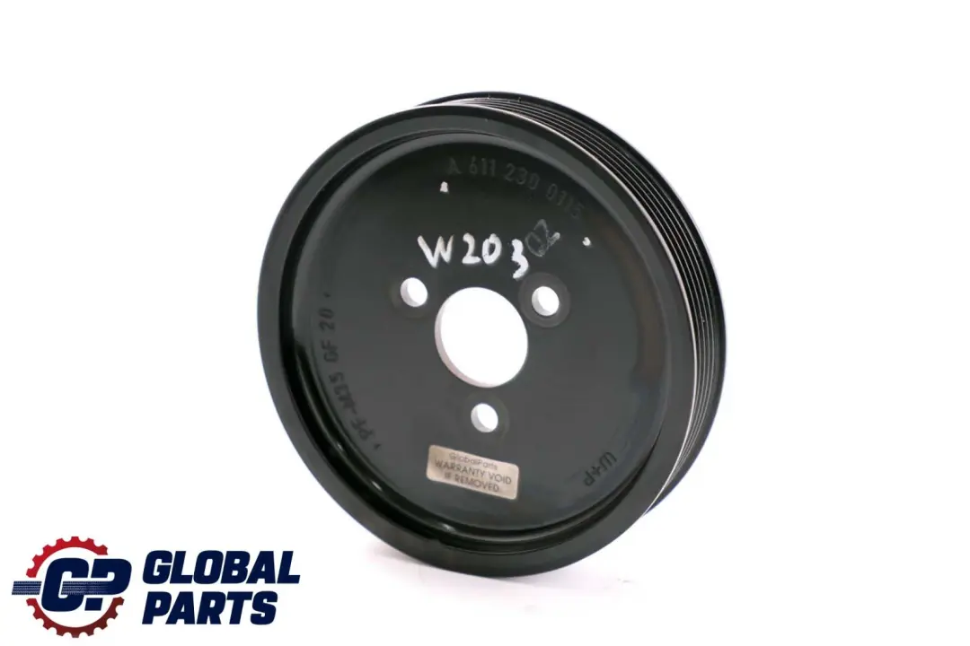Mercedes W203 W211 Power Steering Pump Pulley Diesel - SKU A6112300115 - Part number A6112300115