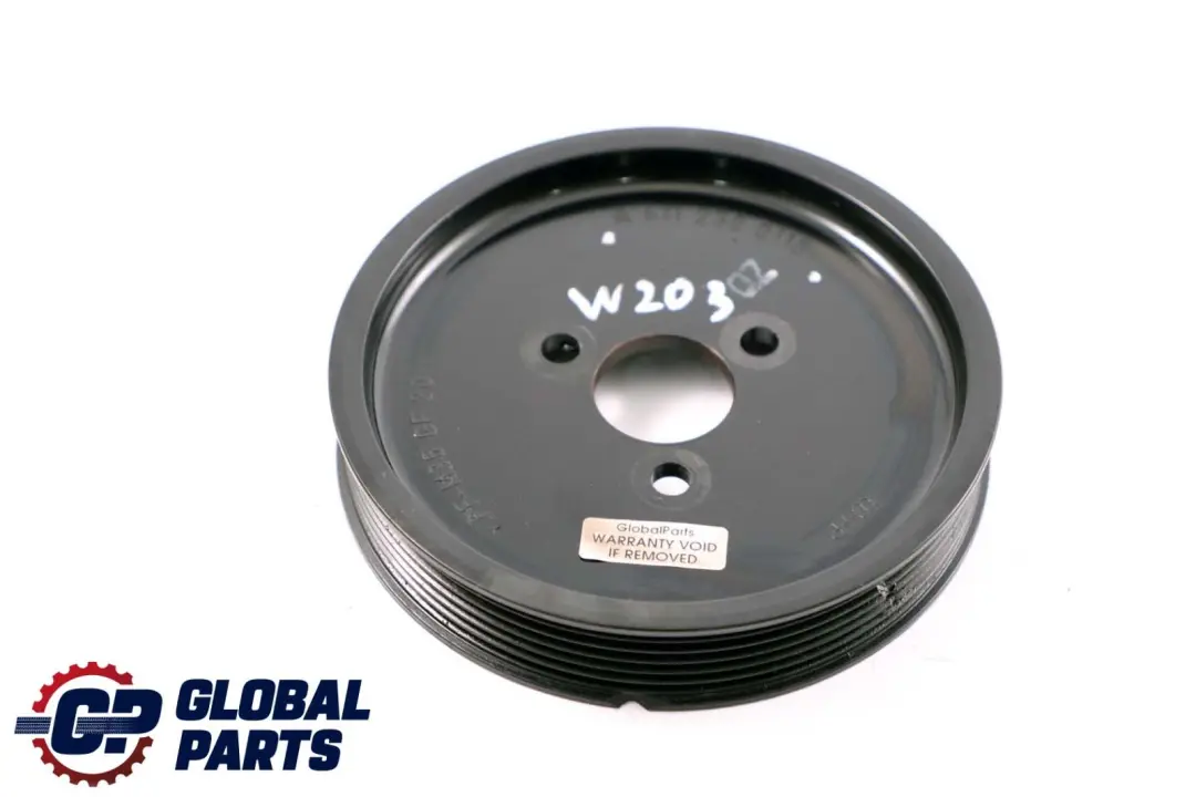 Mercedes W203 W211 Pompe de direction assistée Poulie Diesel - SKU A6112300115 - Numéro de pièce A6112300115
