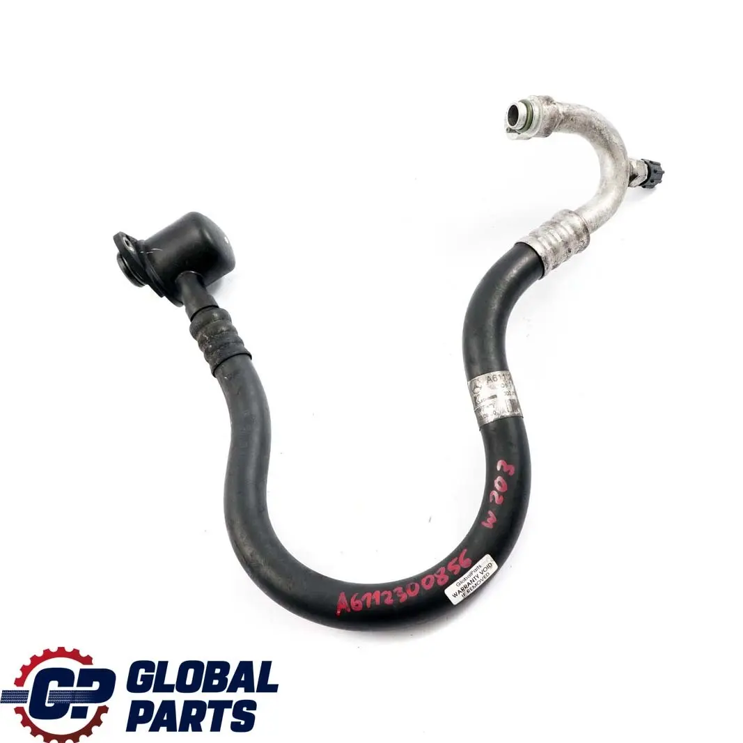  Mercedes-Benz W203 OM611 Climatisation Tuyau - SKU A6112300856 - Numéro de pièce A6112300856