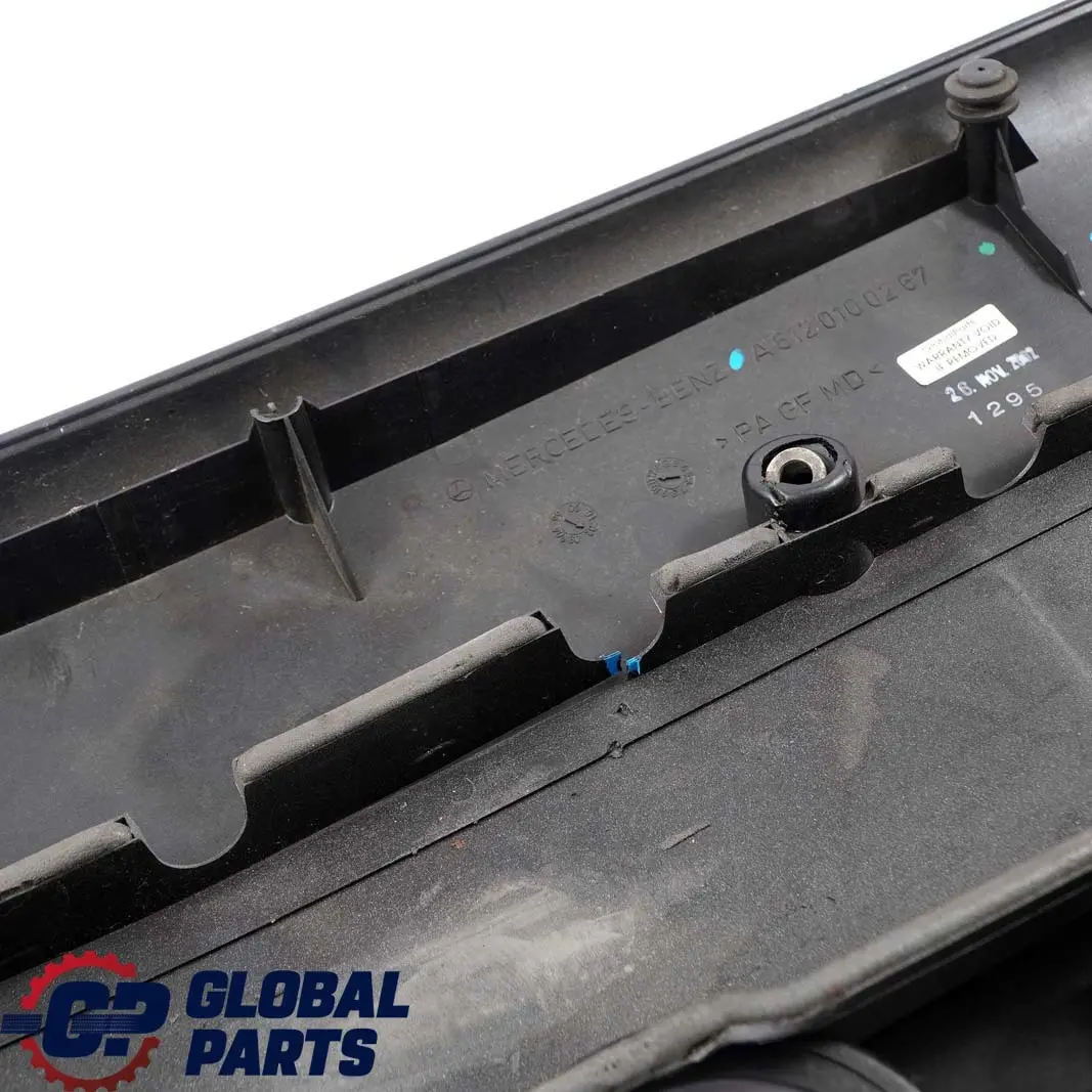 OM612 Right O/S Engine Cover Trim to Mercedes ML W163 270 CDI with Part number A6120100267 Mercedes ML W163 270 CDI OM612 Right O/S Engine Cover Trim - SKU A6120100267 - Part number A6120100267