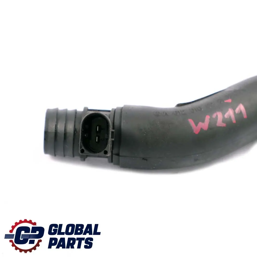 Mercedes-Benz W211 E 270 CDI Diesel Intake Manifold Breather Hose - SKU A6120160281 - Part number A6120160281