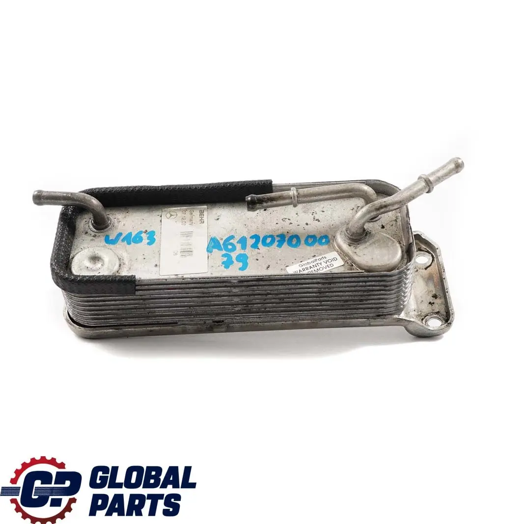 OM612 Refrigerador de combustible para Mercedes ML W163 con número de pieza A6120700079 Mercedes ML W163 OM612 Refrigerador de combustible - SKU A6120700079 - Número de pieza A6120700079