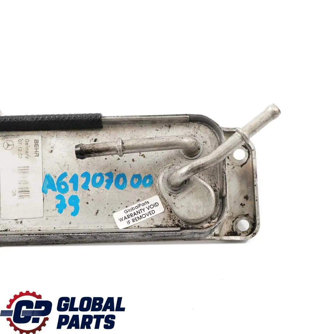 OM612 Refroidisseur de carburant pour Mercedes ML W163 à propos du numéro de pièce A6120700079 Mercedes ML W163 OM612 Refroidisseur de carburant - SKU A6120700079 - Numéro de pièce A6120700079