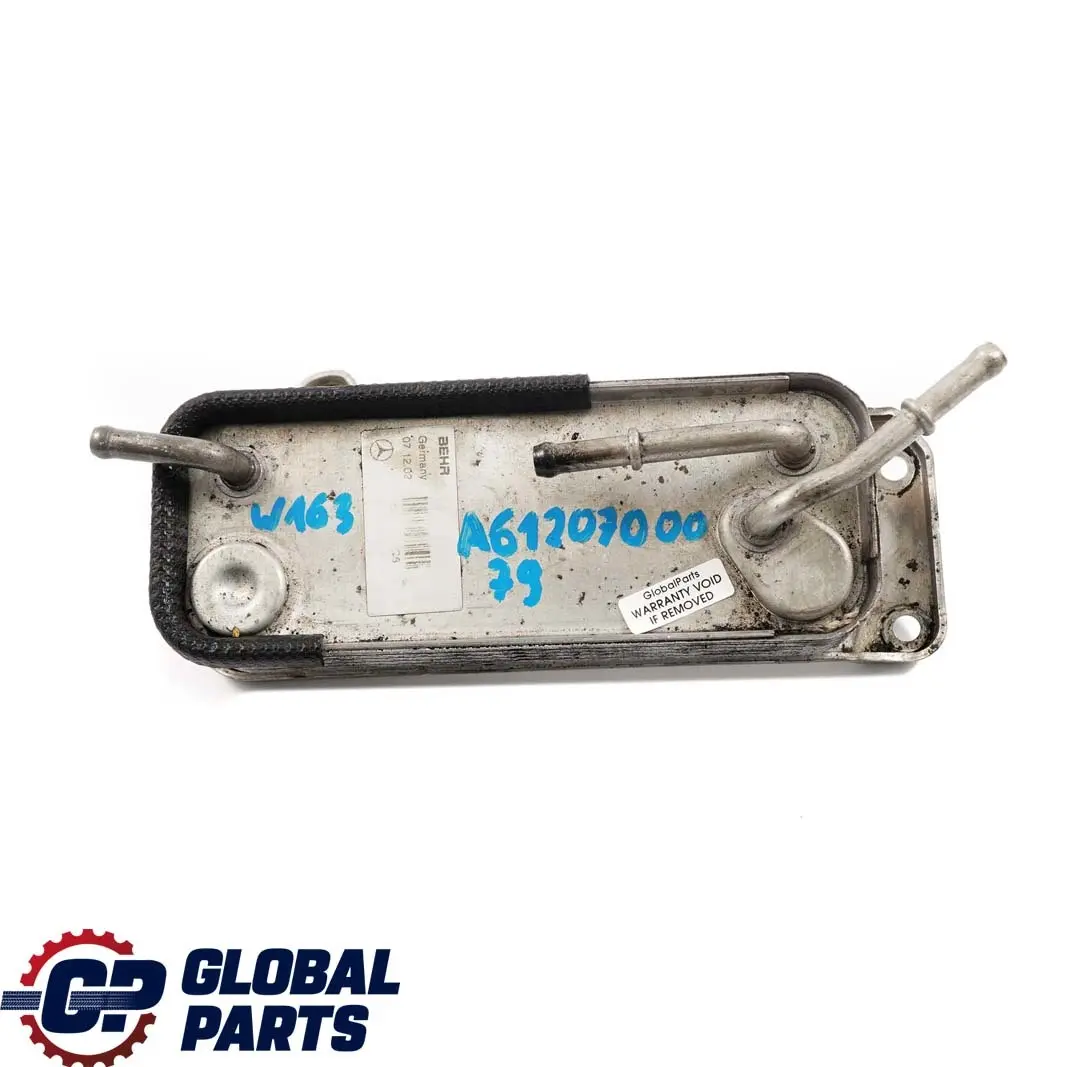OM612 Refroidisseur de carburant pour Mercedes ML W163 à propos du numéro de pièce A6120700079 Mercedes ML W163 OM612 Refroidisseur de carburant - SKU A6120700079 - Numéro de pièce A6120700079