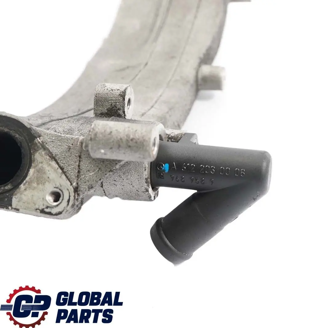 Mercedes W163 270 CDI OM612 Echappement EGR Refroidisseur Connecteur - SKU A6121410104 - Numéro de pièce A6121410104
