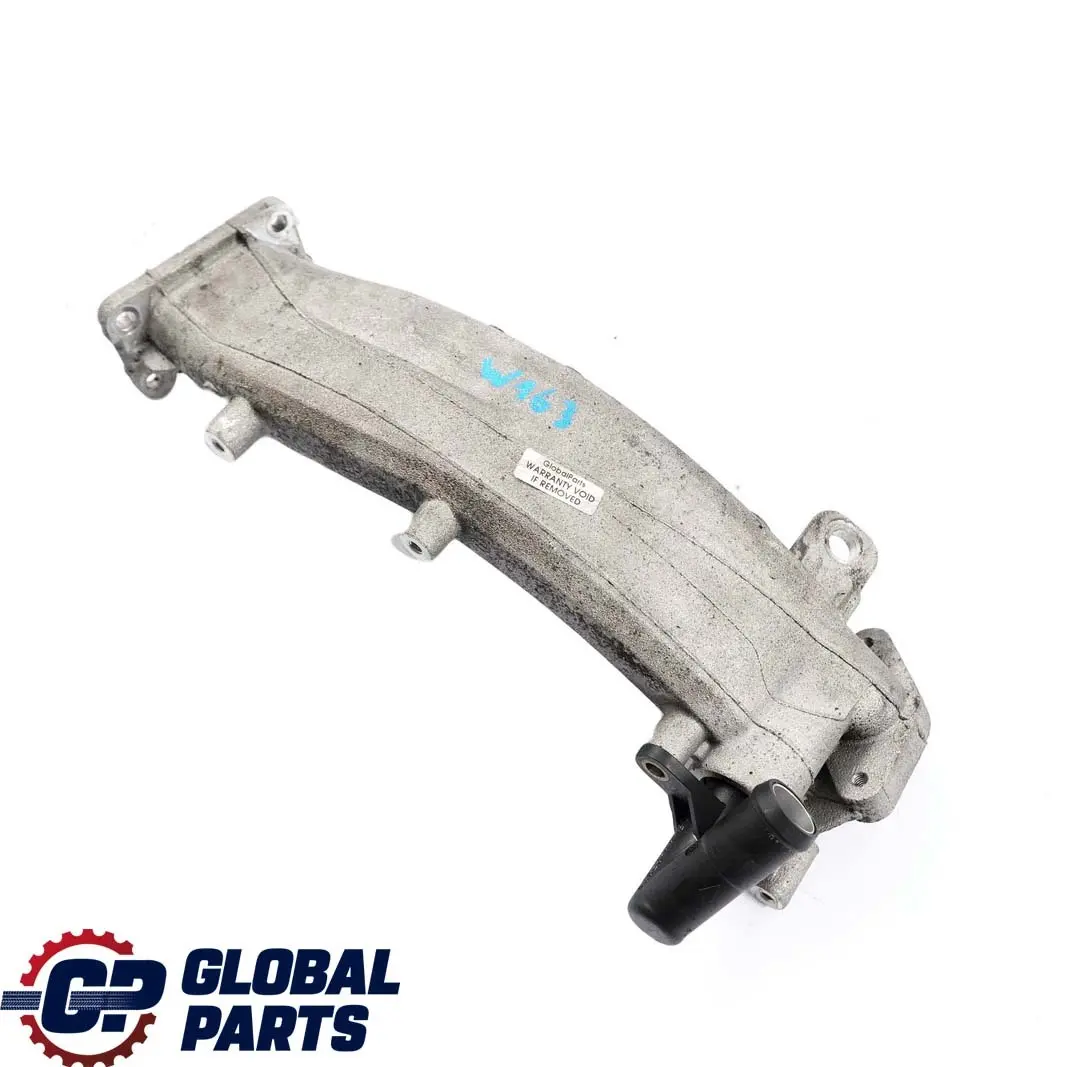 Mercedes W163 270 CDI OM612 Conector del refrigerador de escape EGR - SKU A6121410104 - Número de pieza A6121410104