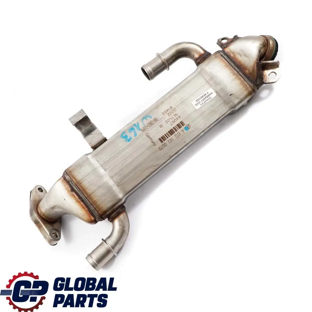 Mercedes-Benz W163 270 CDI OM612 Diesel Abgasleitung AGR Kühler für mit Teilenummer A6121420079 Mercedes-Benz W163 270 CDI OM612 Diesel Abgasleitung AGR Kühler - SKU A6121420079 - Teilenummer A6121420079