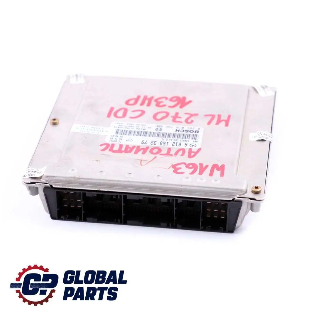 Mercedes-Benz ML W163 270 CDI Engine Control ECU Kit Key Automatic to with Part number A6121533279 Mercedes-Benz ML W163 270 CDI Engine Control ECU Kit Key Automatic - SKU A6121533279 - Part number A6121533279