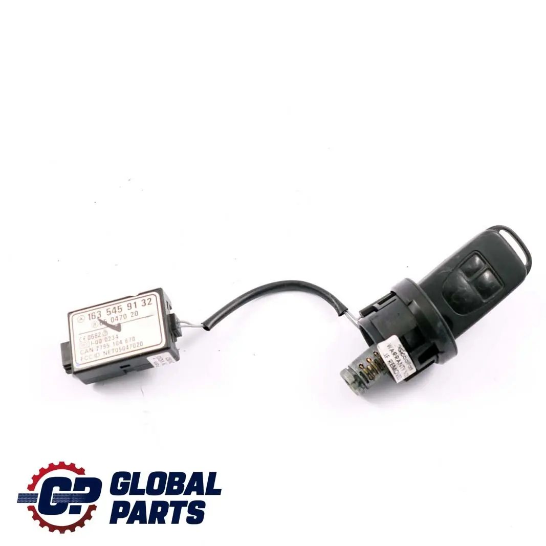  Mercedes-Benz ML W163 270 CDI Engine Control ECU Kit Key Automatic - SKU A6121533279 - Part number A6121533279