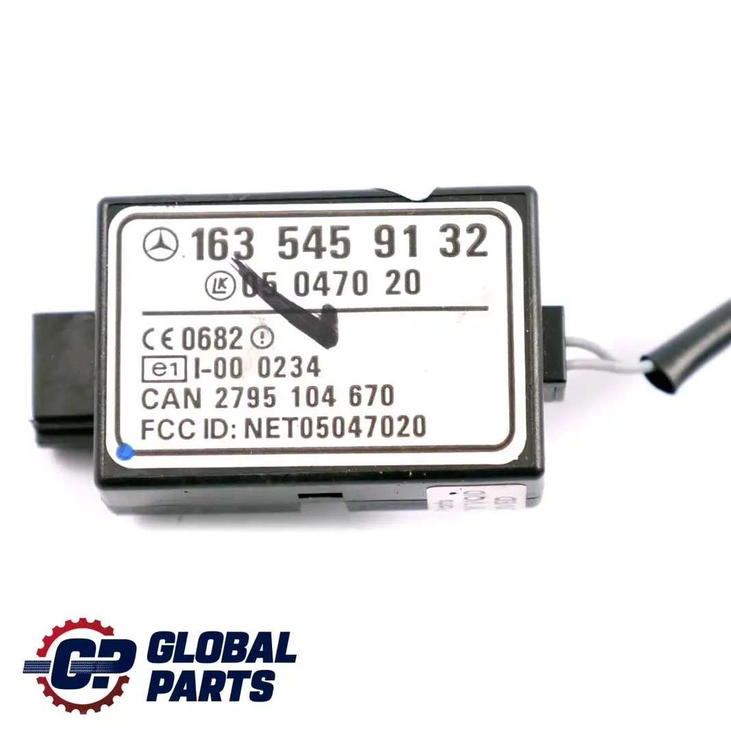  Mercedes-Benz ML W163 270 CDI Engine Control ECU Kit Key Automatic - SKU A6121533279 - Part number A6121533279