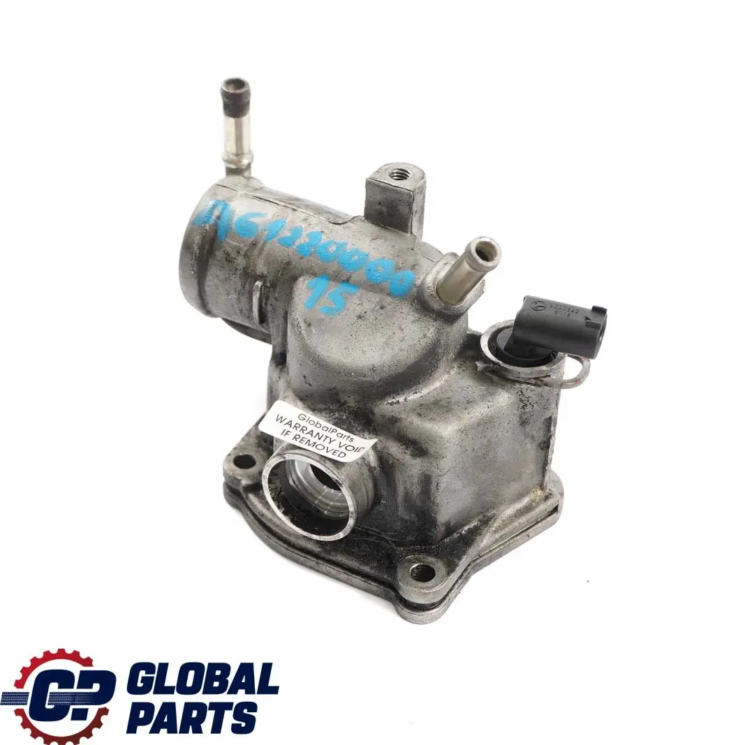 OM612 Carcasa del termostato del refrigerante diesel para Mercedes W163 con número de pieza A6122000015 Mercedes W163 OM612 Carcasa del termostato del refrigerante diesel - SKU A6122000015 - Número de pieza A6122000015