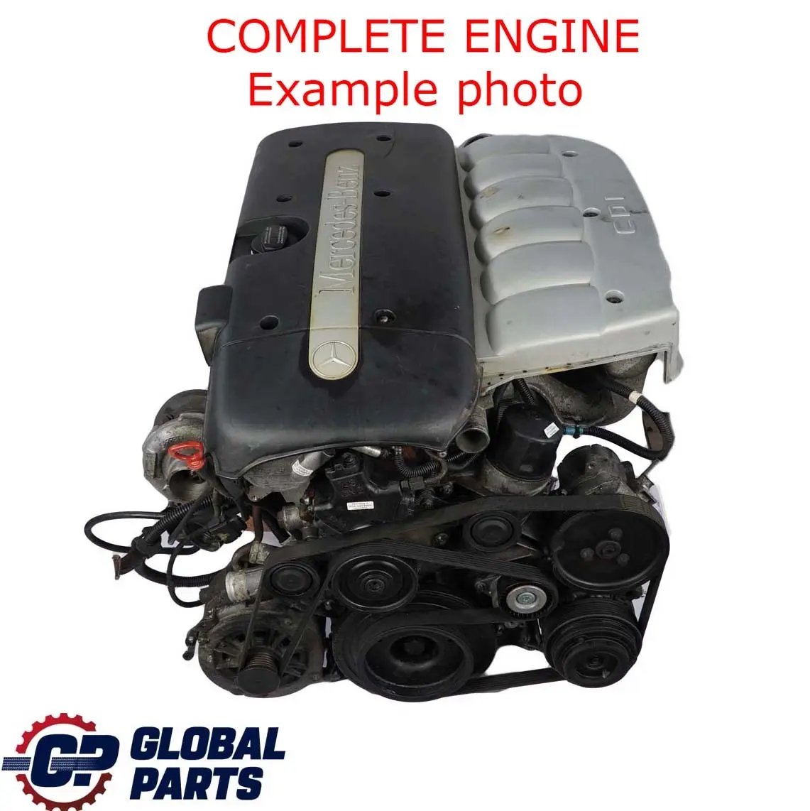 Mercedes-Benz Classe E W210 3.2 E 320 CDI 197 CV Nudo Motore OM 613.961 GARANZIA