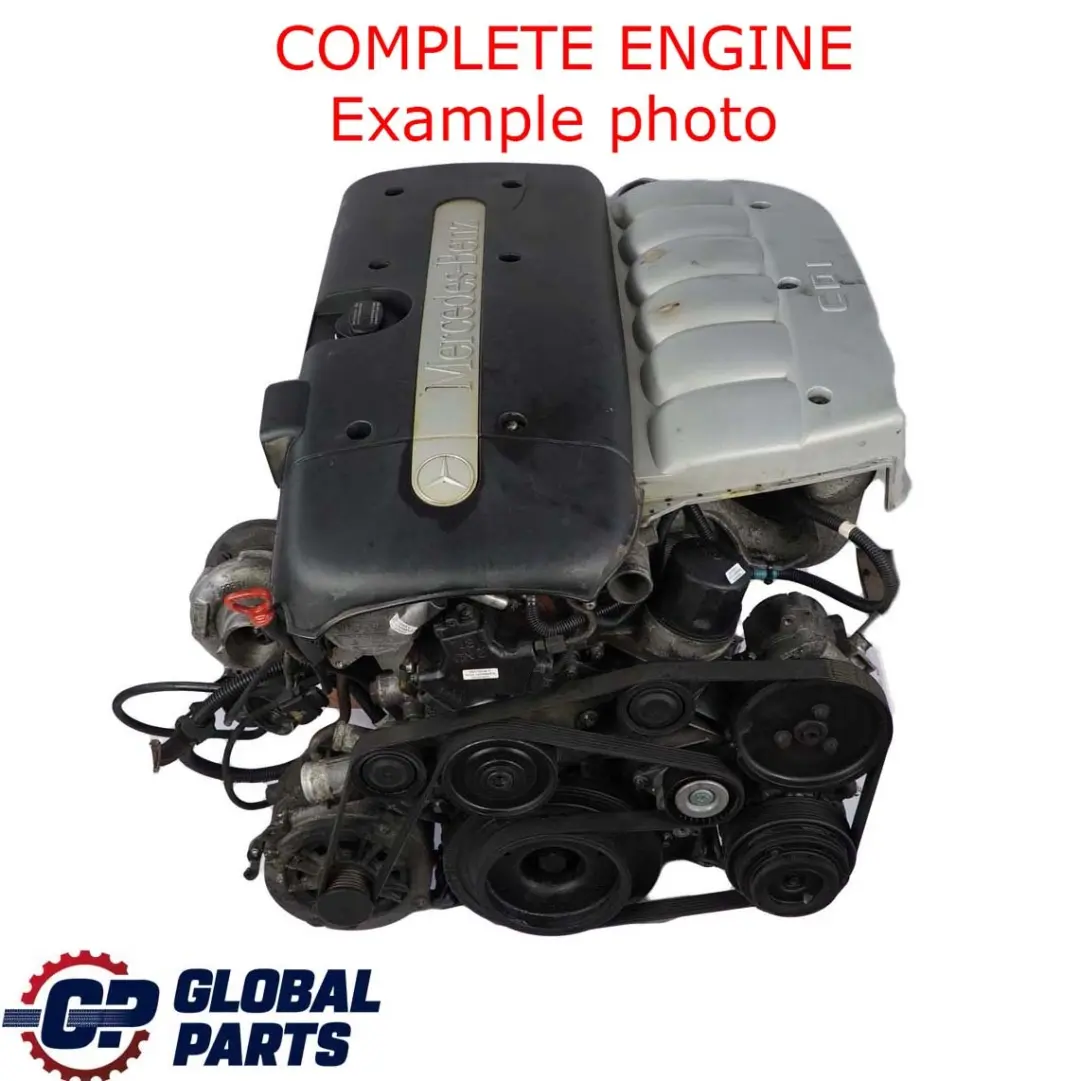  Mercedes-Benz E-Class W210 3.2 E 320 CDI 197HP Bare Engine OM 6133.961 WARRANTY - SKU A6130102500 - Part number A6130102500