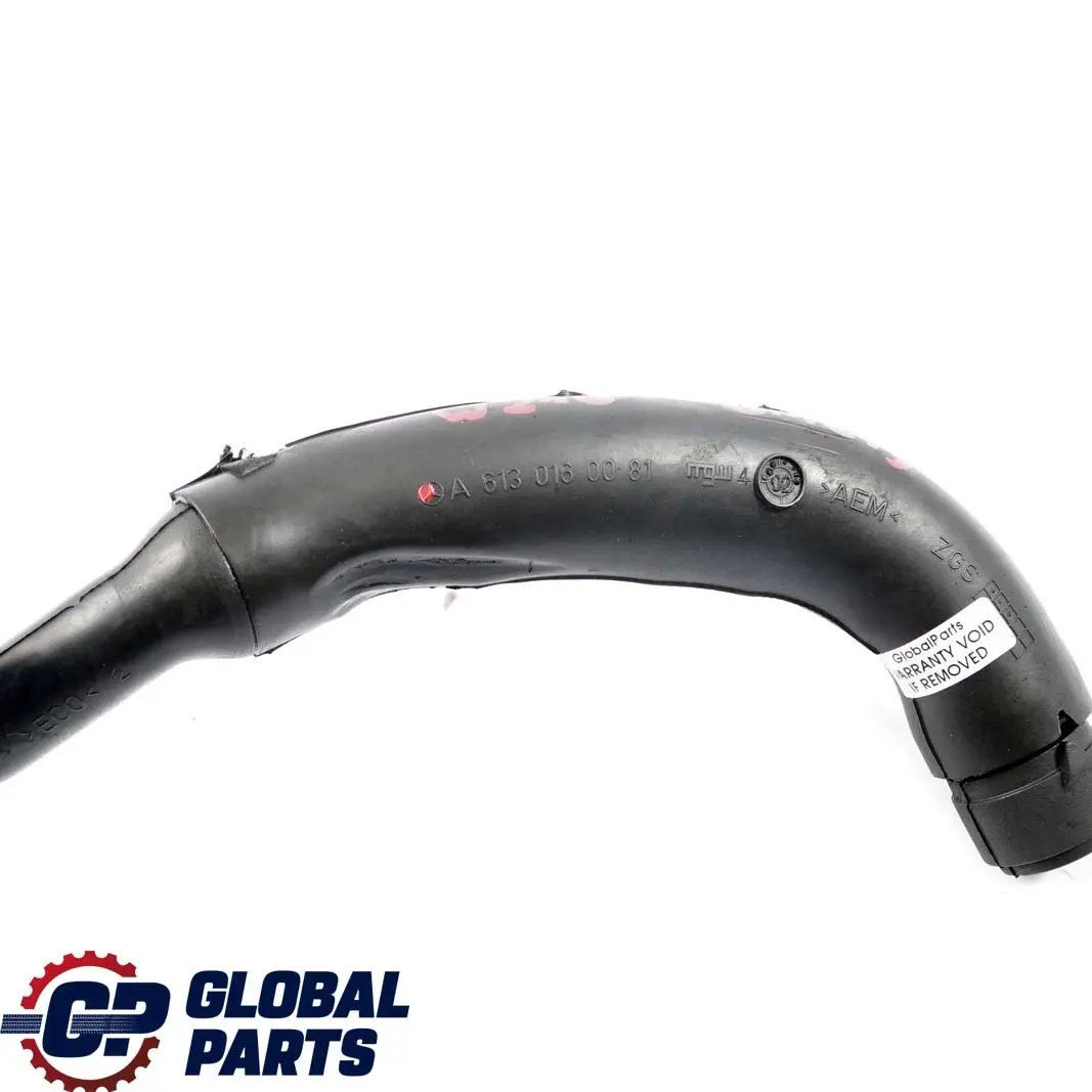 Mercedes-Benz E S W210 W220 320 CDI Crankcase Breather Vent Air Intake Pipe to with Part number A6130160081 Mercedes-Benz E S W210 W220 320 CDI Crankcase Breather Vent Air Intake Pipe - SKU A6130160081 - Part number A6130160081