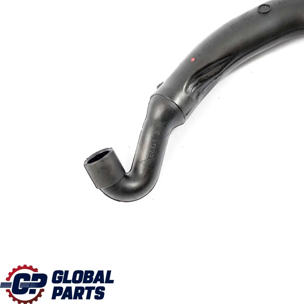 Mercedes-Benz E S W210 W220 320 CDI Crankcase Breather Vent Air Intake Pipe to with Part number A6130160081 Mercedes-Benz E S W210 W220 320 CDI Crankcase Breather Vent Air Intake Pipe - SKU A6130160081 - Part number A6130160081