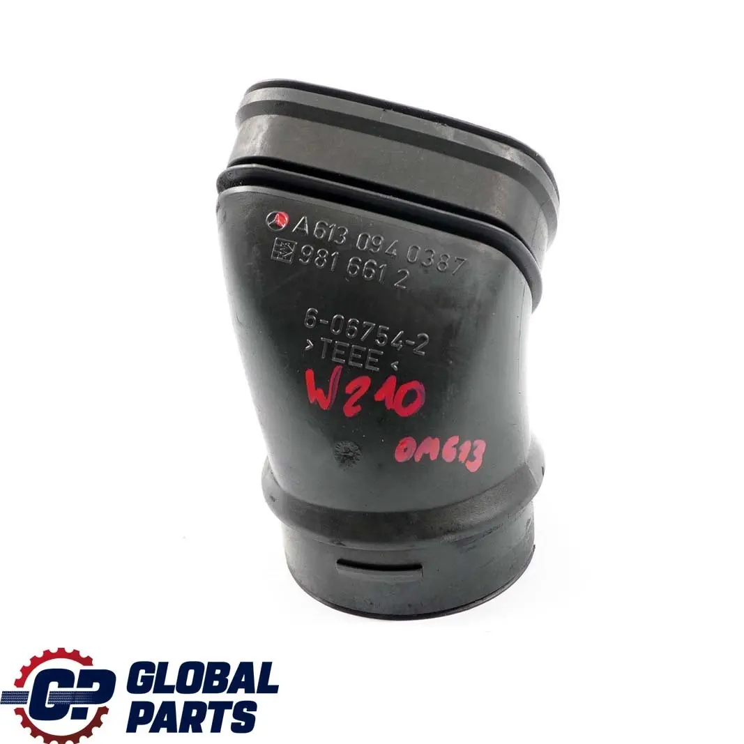 Mercedes-Benz E S W210 W220 320 CDI Air Intake Filter Box Pipe to with Part number A6130940387 Mercedes-Benz E S W210 W220 320 CDI Air Intake Filter Box Pipe - SKU A6130940387 - Part number A6130940387
