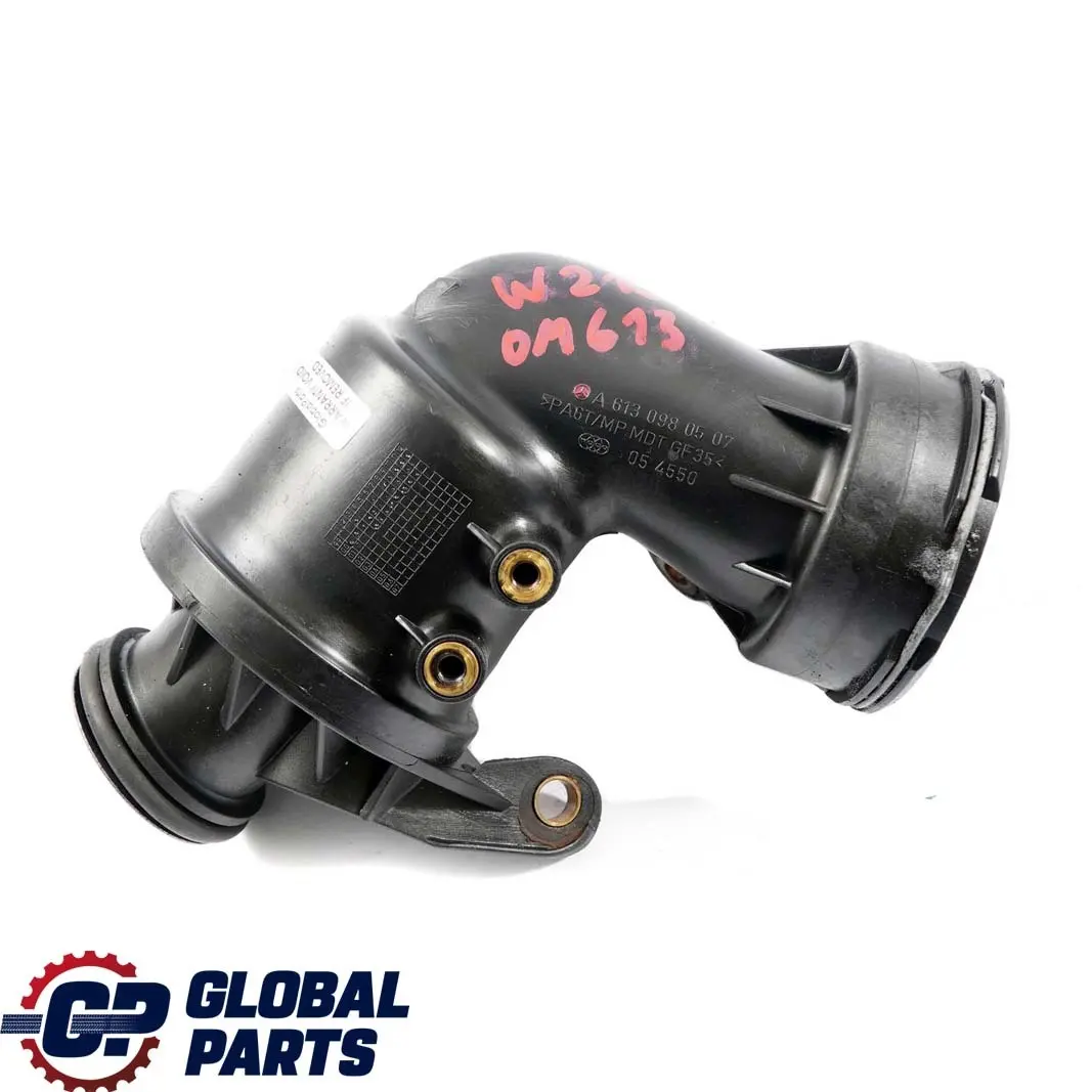 Mercedes-Benz E S W210 W220 320 CDI Air Intake Turbo Pipe Line to with Part number A6130980507 Mercedes-Benz E S W210 W220 320 CDI Air Intake Turbo Pipe Line - SKU A6130980507 - Part number A6130980507