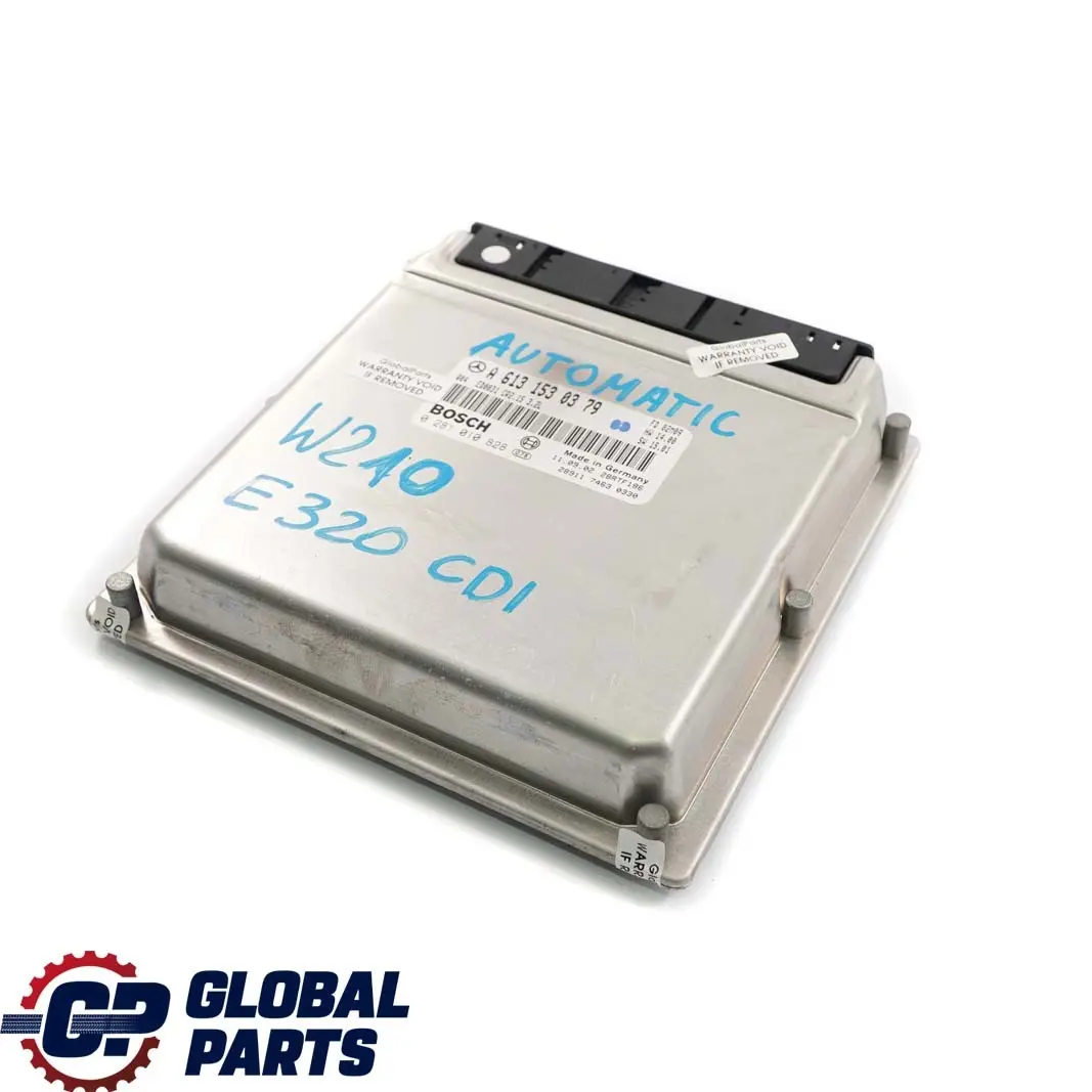  Mercedes-Benz W210 E 320 CDI E320CDI Unite De Commande L'Unite Du Moteur - SKU A6131530379 - Numéro de pièce A6131530379