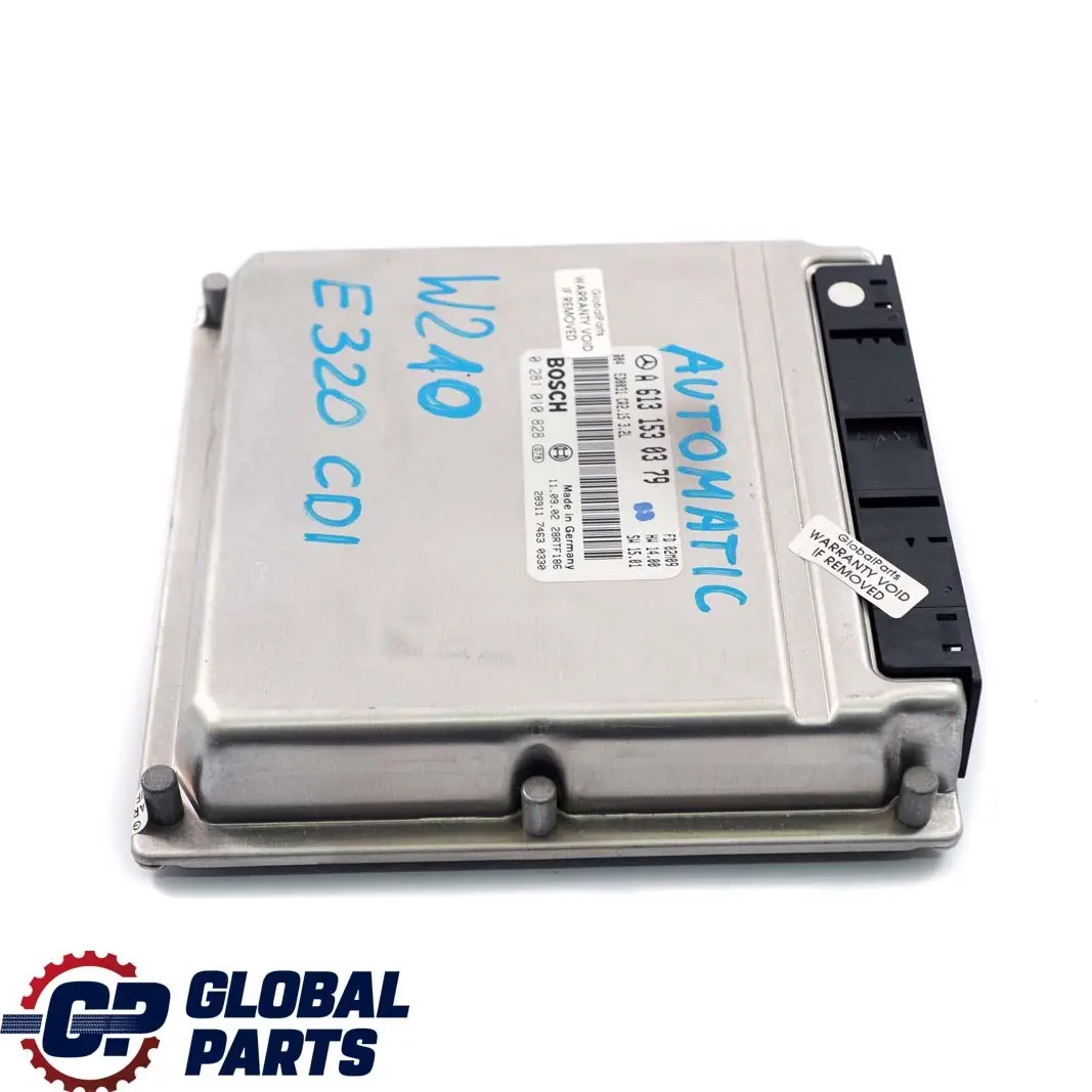  Mercedes-Benz W210 E 320 CDI E320CDI Unite De Commande L'Unite Du Moteur - SKU A6131530379 - Numéro de pièce A6131530379
