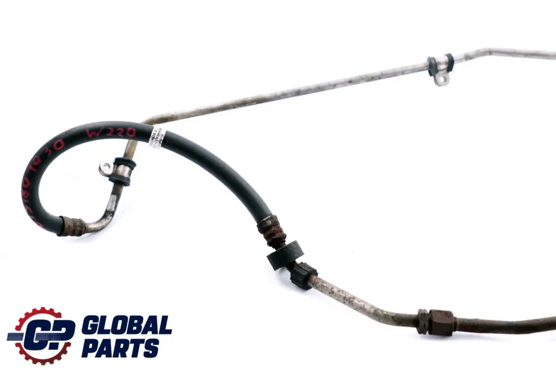 Benz S W220 Left Gearbox Oil Cooler Pipe Line Hose Diesel to Mercedes with Part number A6131801030 Mercedes Benz S W220 Left Gearbox Oil Cooler Pipe Line Hose Diesel - SKU A6131801030 - Part number A6131801030