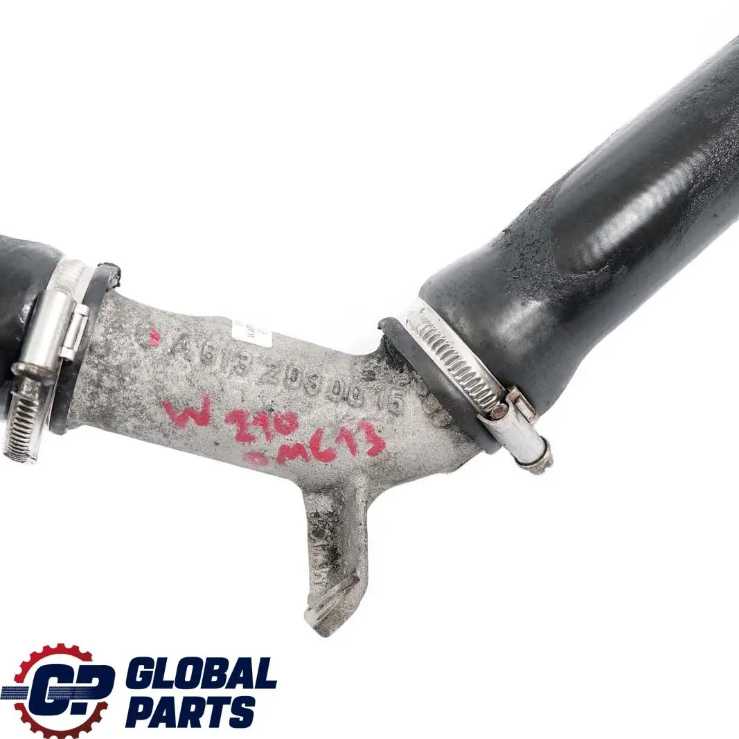 Mercedes-Benz E-Class W210 320 CDI Engine Water Pump Coolant Hose Pipe Line to with Part number A6132030015 Mercedes-Benz E-Class W210 320 CDI Engine Water Pump Coolant Hose Pipe Line - SKU A6132030015 - Part number A6132030015