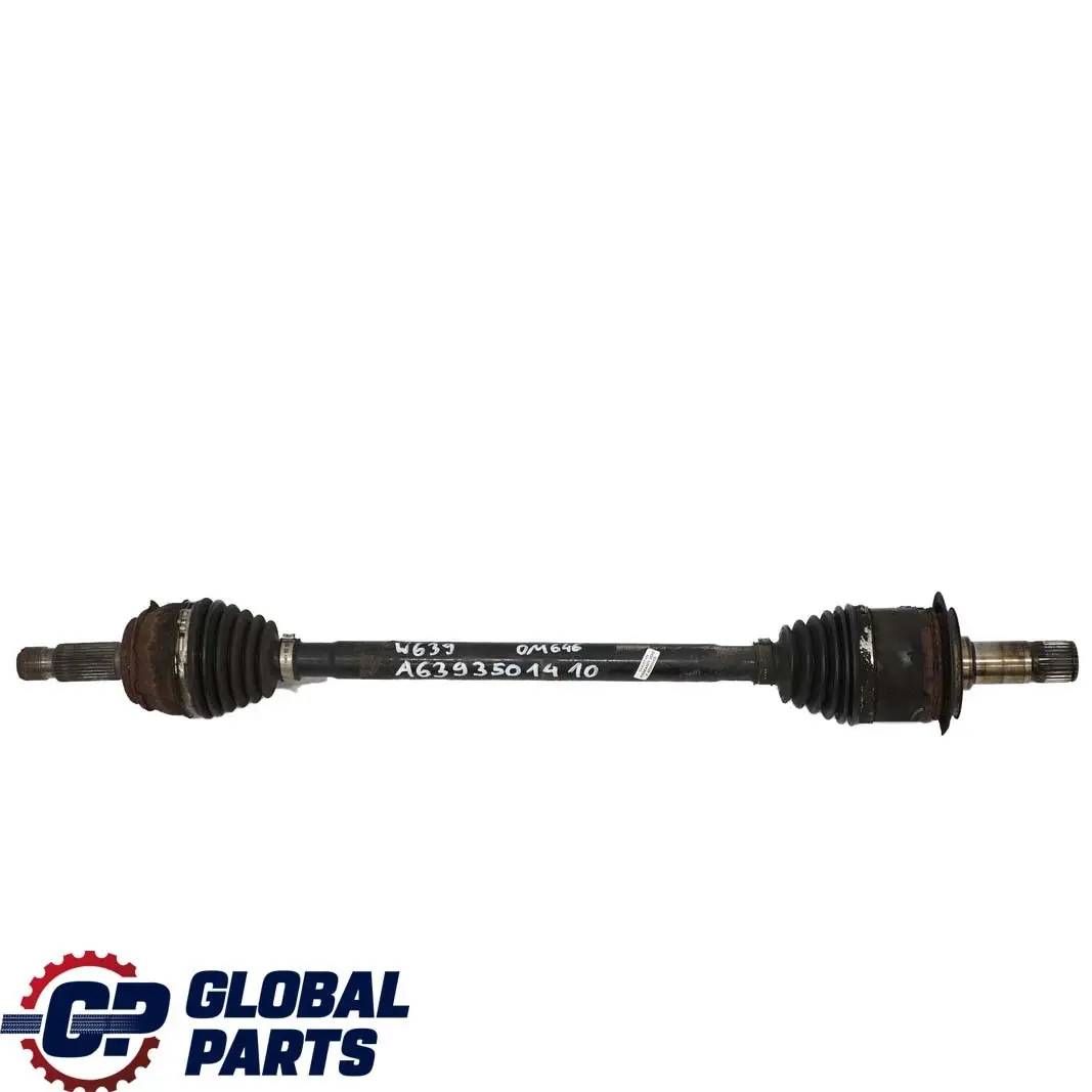 Mercedes-Benz Vito Viano W639 Rear Axle Output Drive Shaft to with Part number A6393501410 Mercedes-Benz Vito Viano W639 Rear Axle Output Drive Shaft - SKU A6393501410 - Part number A6393501410