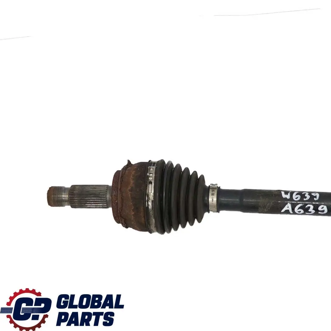 Mercedes-Benz Vito Viano W639 Rear Axle Output Drive Shaft to with Part number A6393501410 Mercedes-Benz Vito Viano W639 Rear Axle Output Drive Shaft - SKU A6393501410 - Part number A6393501410