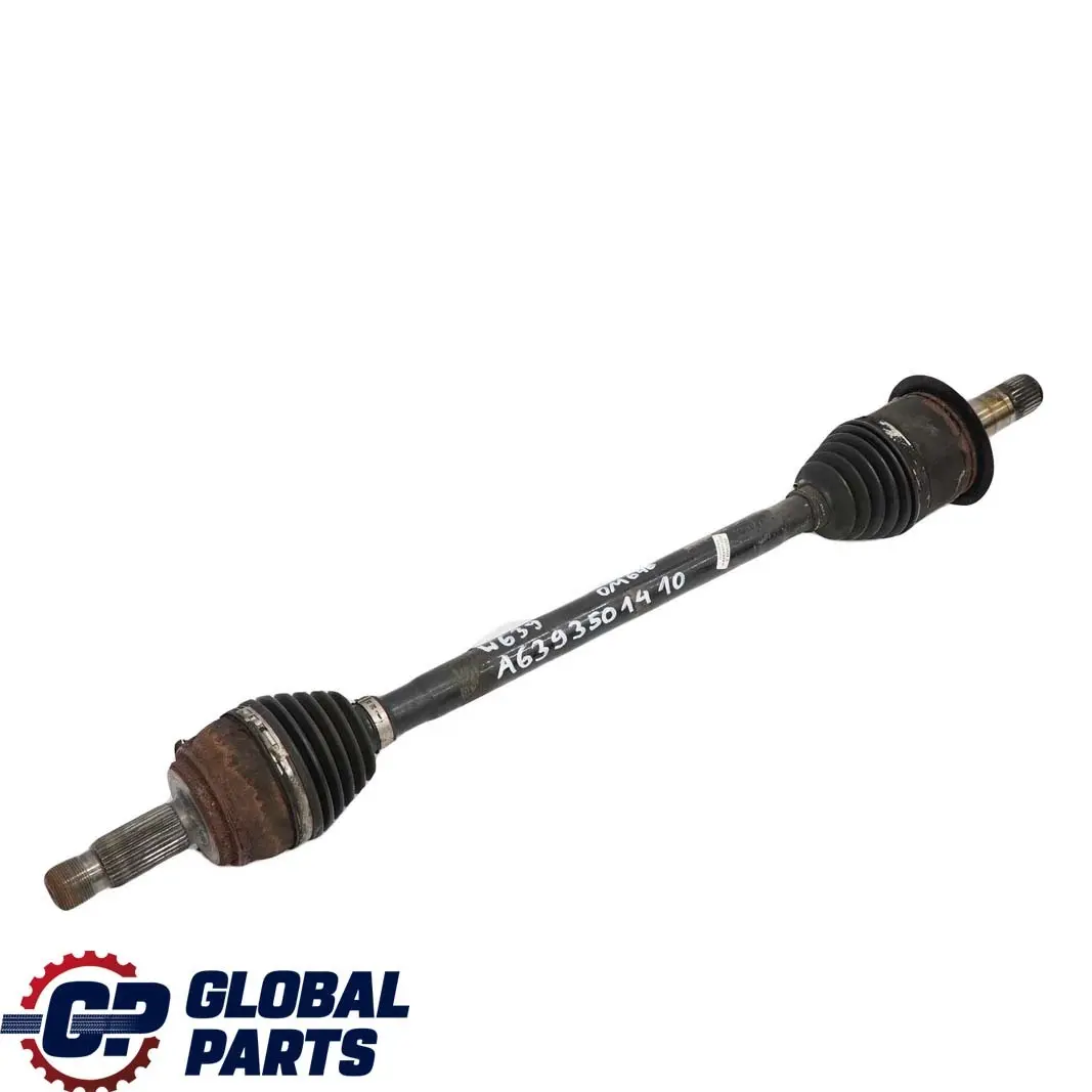 Mercedes-Benz Vito Viano W639 Rear Axle Output Drive Shaft to with Part number A6393501410 Mercedes-Benz Vito Viano W639 Rear Axle Output Drive Shaft - SKU A6393501410 - Part number A6393501410
