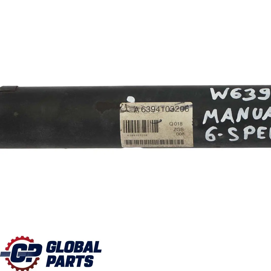 Mercedes-Benz Vito W639 Antriebswelle Kardanwelle Schaltgetriebe  - SKU A6394103206 - Teilenummer A6394103206
