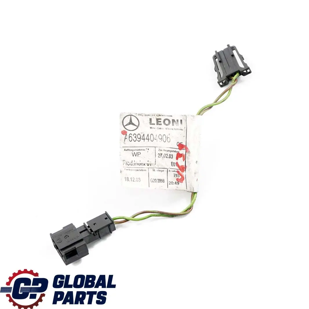  Mercedes-Benz Vito W639 Loudspeaker Cable Wiring Loom Harness - SKU A6394404906 - Part number A6394404906