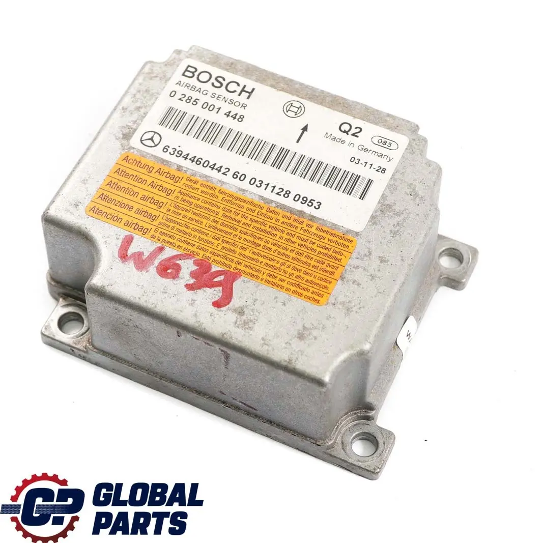 Mercedes Vito W639 Module D'Air Unité De Contrôle Du Système - SKU A6394460442 - Numéro de pièce A6394460442
