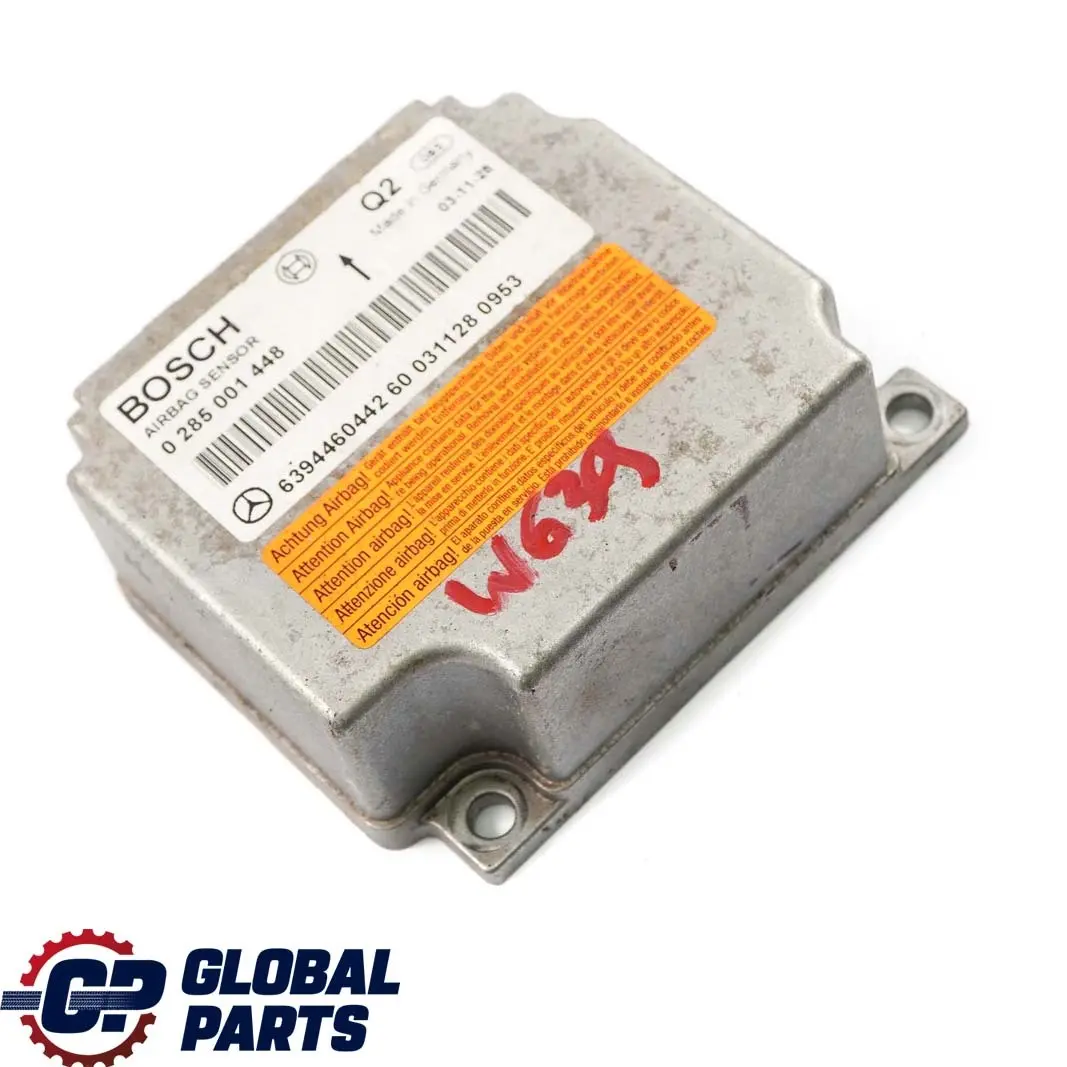 Mercedes Vito W639 Module D'Air Unité De Contrôle Du Système - SKU A6394460442 - Numéro de pièce A6394460442