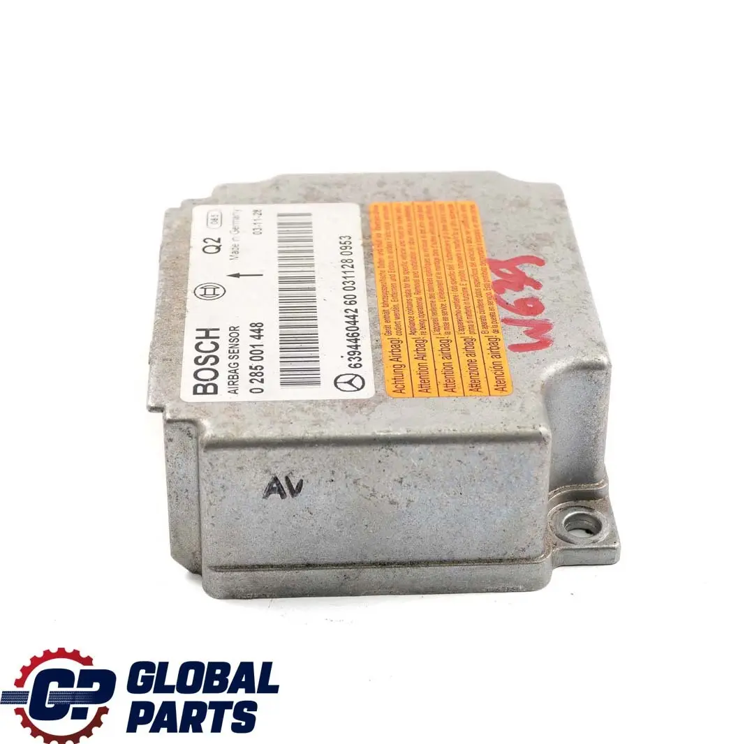 Mercedes Vito W639 Module D'Air Unité De Contrôle Du Système - SKU A6394460442 - Numéro de pièce A6394460442
